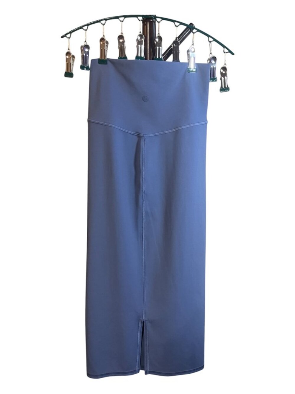 🌟 Lululemon Nulu Slim-Fit High-Rise Skirt - NWT - Oasis Blue - Size 4 💙 - Picture 3 of 4